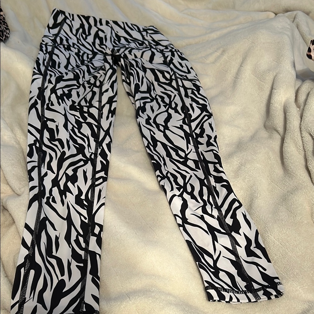 Zebra Print Leggings